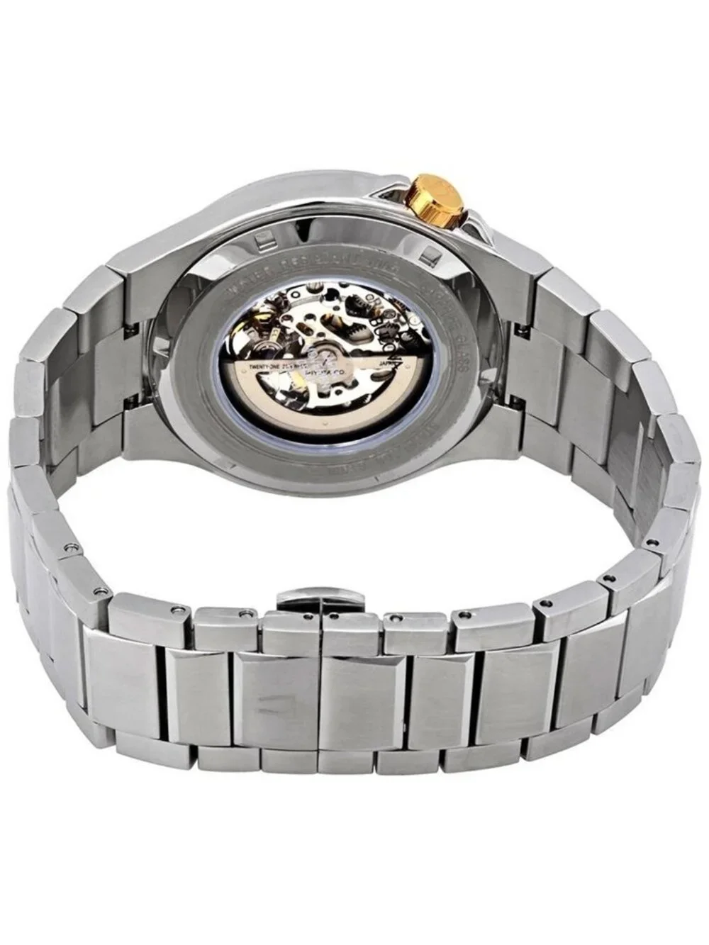 NWT Bulova Maquina Black-Skeleton Dial Automatic Men's Watch